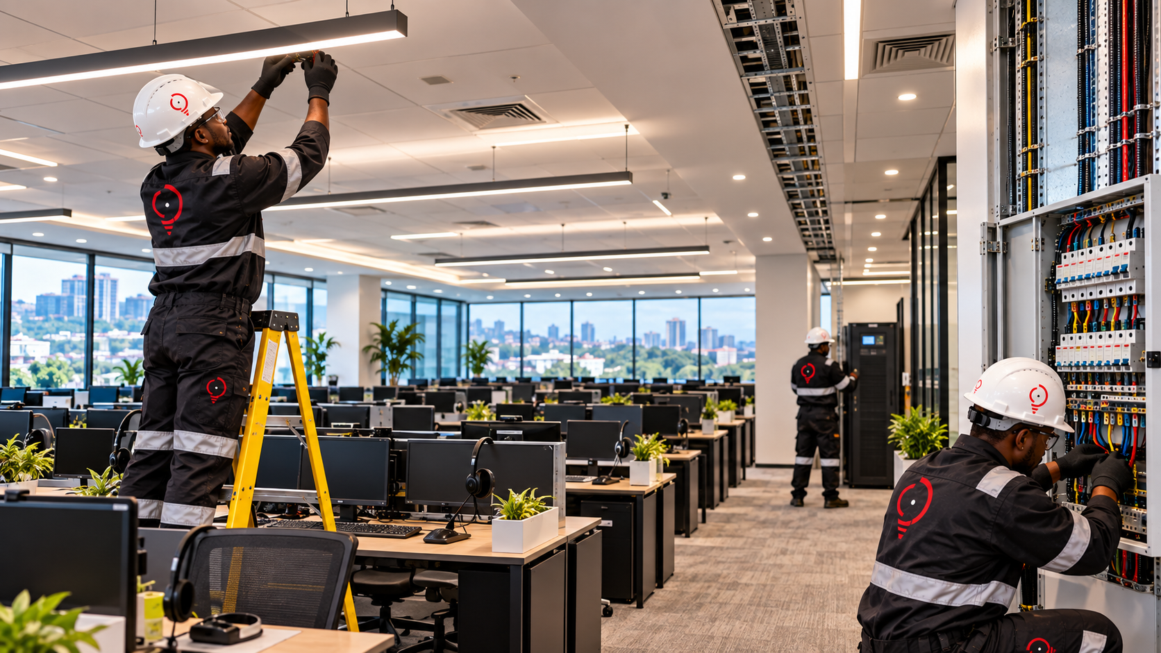 BPO call centre electrical fit-out Durban North